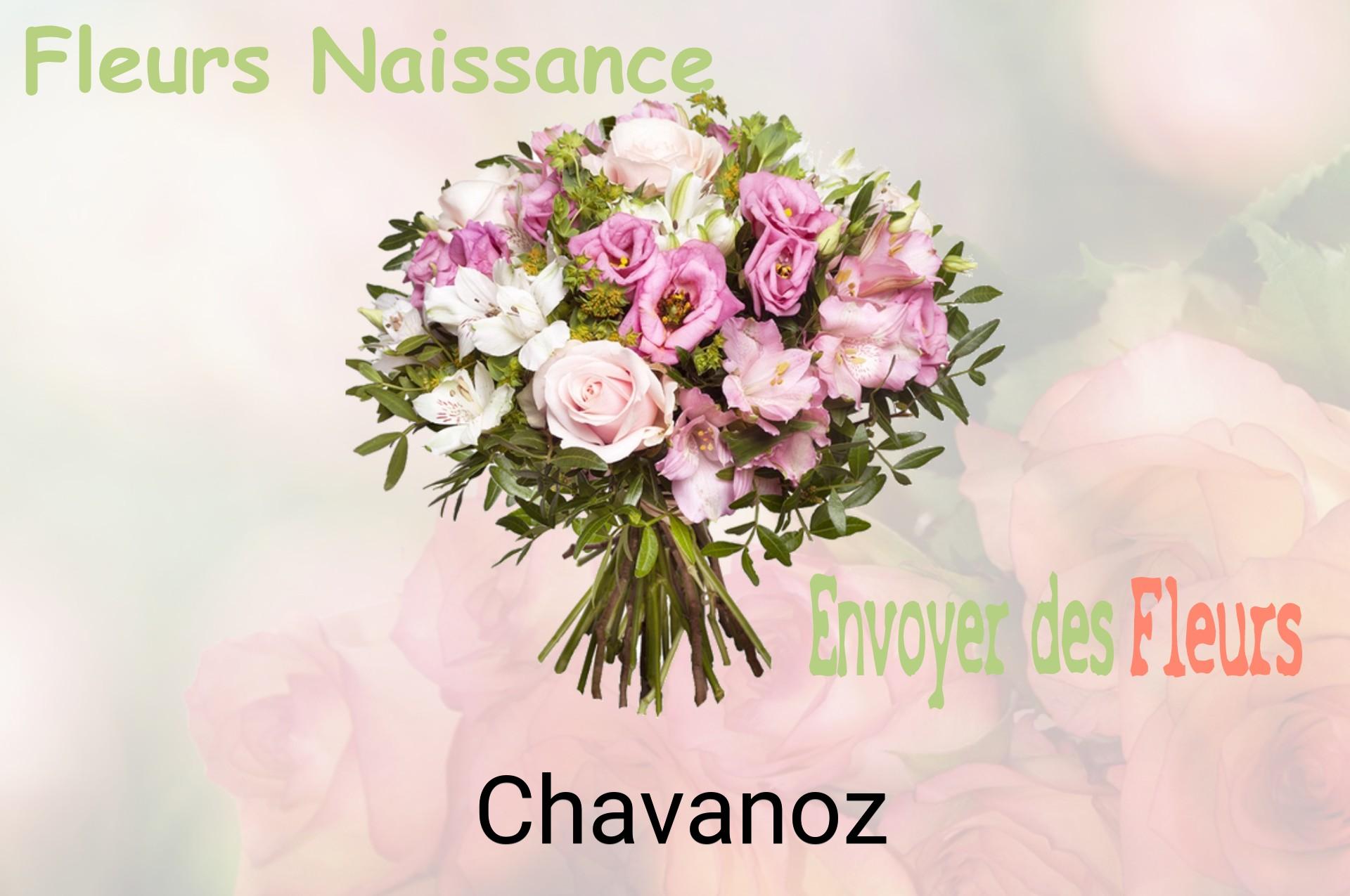 Bouquet de fleurs de naissance livré à Chavanoz