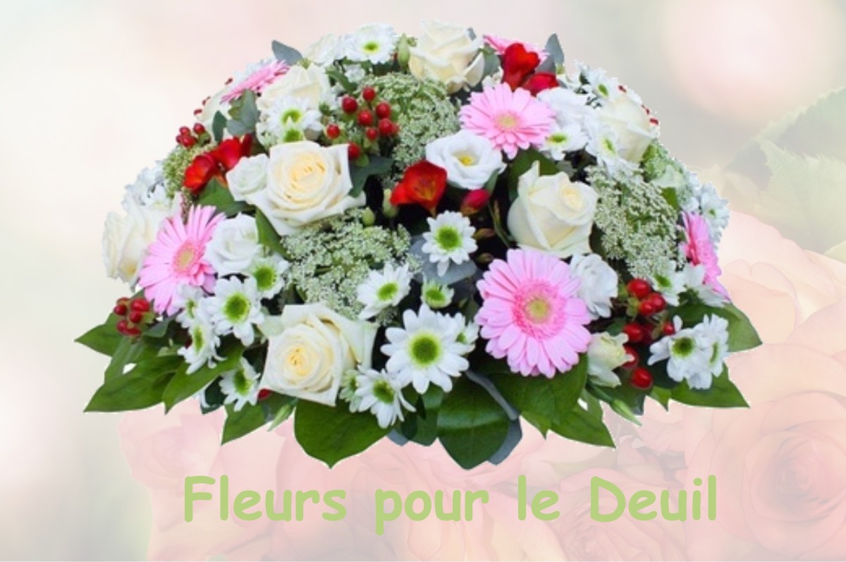 fleurs deuil CHAVANOZ